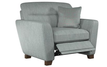 Aurelia Fabric Power Recliner Snuggle Chair | Ideal Home Aurelia Sofa Range | ScS