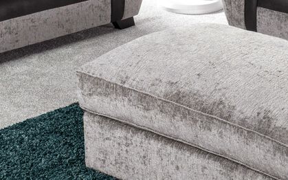 Kadie Fabric Large Twister Footstool,  Kadie Fabric Large Twister Footstool | Kadie Sofa Range | ScS