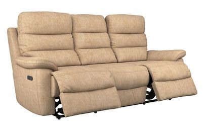 Living Griffin 3 Seater Power Recliner Sofa with Head Tilt & Bluetooth | Griffin Sofa Range | ScS