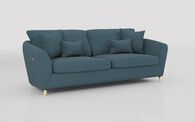 Blyth 4 Seater Power Recliner Sofa, NEMESIA BLUE 520 Blyth 4 Seater Power Recliner Sofa | Blyth Sofa Range | ScS