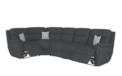 Living Ashton Fabric 1 Corner 3 Manual Recliner Sofa | Ashton Sofa Range | ScS