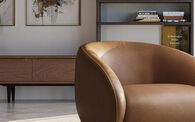 Baricella Swivel Chair, MACADAMIA-DEEP-GREEN-605 Baricella Swivel Chair | Baricella Sofa Range | ScS