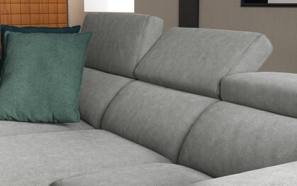 Taviano Large 3 Seater Sofa with Sliding Seats and Right Hand Facing Lounger, ARABIS BLACK 910 Taviano Large 3 Seater Sofa with Sliding Seats and Right Hand Facing Lounger | Taviano Sofa Range | ScS