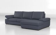Casalgrande 4 Seater Sofa with Right Hand Facing Lounger, ARABIS-MIDNIGHT-BLUE-540 Casalgrande 4 Seater Sofa with Right Hand Facing Lounger | Casalgrande Sofa Range | ScS