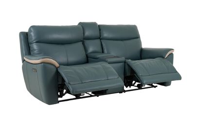 Living Ethan 3 Seater Power Recliner Sofa with Console & Head Tilt | Ethan Sofa Range | ScS