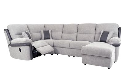 La-Z-Boy Nevada Fabric 1 Corner 3 Manual Recliner with Right Hand Facing Chaise | La-Z-Boy Nevada Sofa Range | ScS