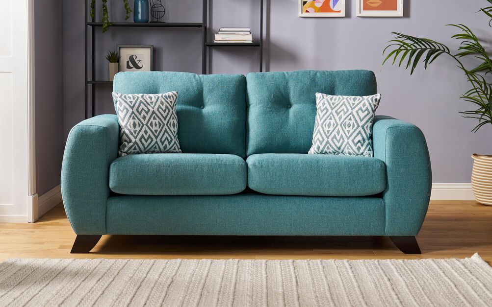Living Aspen Fabric 2 Seater Standard Back Sofa | Aspen Sofa Range | ScS