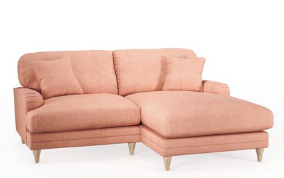 Living Marshmallow Fabric 3 Seater Sofa Right Hand Facing Chaise | Marshmallow Sofa Range | ScS