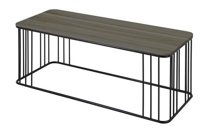Everly Black Oak Coffee Table | Coffee Tables | ScS
