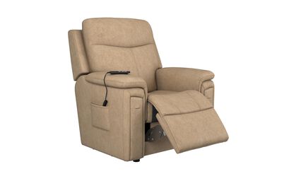 Living Ethan Lift & Rise Chair with Cup Holders VAT Exempt | Ethan Sofa Range | ScS