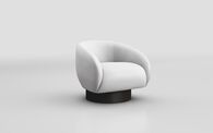 Baricella Swivel Chair, MACADAMIA-OPTICAL-WHITE-000 Baricella Swivel Chair | Baricella Sofa Range | ScS
