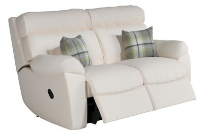 Living Cloud Fabric 2 Seater Manual Recliner Sofa | Cloud Sofa Range | ScS