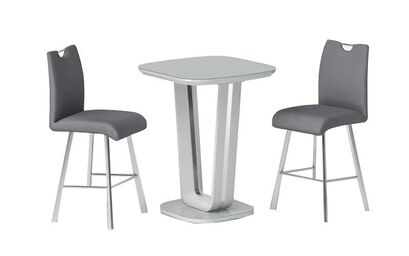 Vidal Bar Table & Pair of Swivel Bar Stools | Vidal Furniture Range | ScS