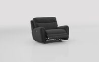 Anzola Power Snuggle Chair Power Recliner, MACADAMIA SUNFLOWER YELLOW 140 Anzola Power Snuggle Chair Power Recliner | Anzola Sofa Range | ScS