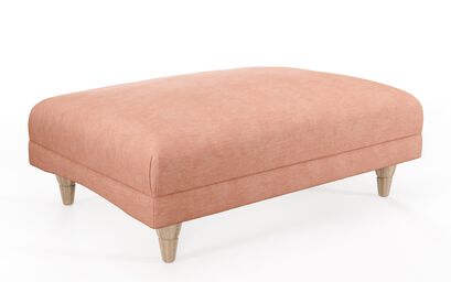 Living Marshmallow Fabric Banquette Footstool | Marshmallow Sofa Range | ScS