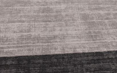 Blade Border Charcoal and Silver Rug | Rugs | ScS