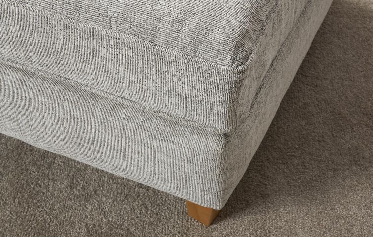 Aurora Fabric Banquette Footstool Aurora Fabric Banquette Footstool