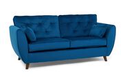Tinsley Compact Velvet 3 Seater Sofa Tinsley Compact Velvet 3 Seater Sofa