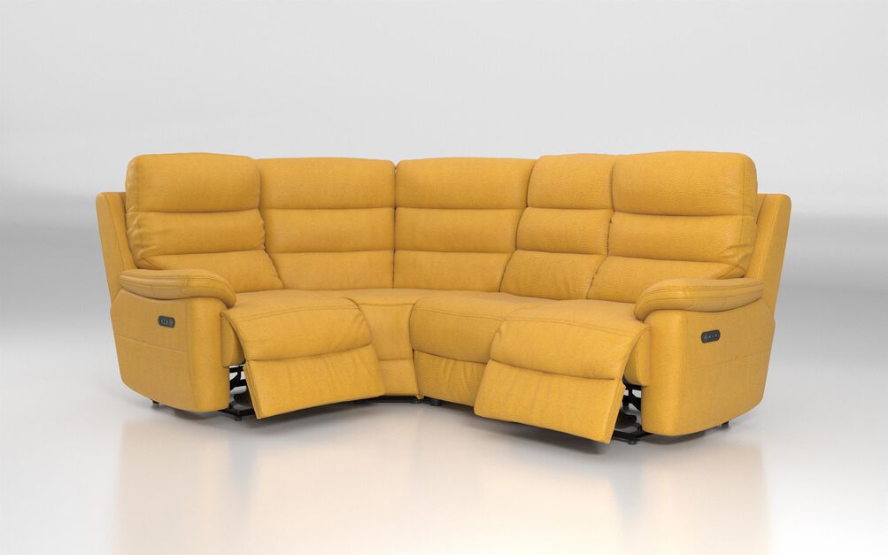 Ossett 1 Corner 2 Power Sofa with Head Tilt | Ossett Sofa Range | ScS