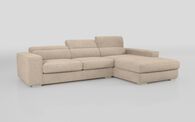 Frigento 4 Seater Sofa with Right Hand Facing Lounger, ACACIA-BEIGE-006 Frigento 4 Seater Sofa with Right Hand Facing Lounger | Frigento Sofa Range | ScS