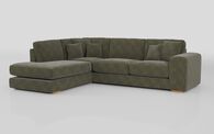 Fincham 1 Corner 2 Chaise Sofa Standard Back, CAMEDRIA-GREEN-610 Fincham 1 Corner 2 Chaise Sofa Standard Back | Fincham Sofa Range | ScS