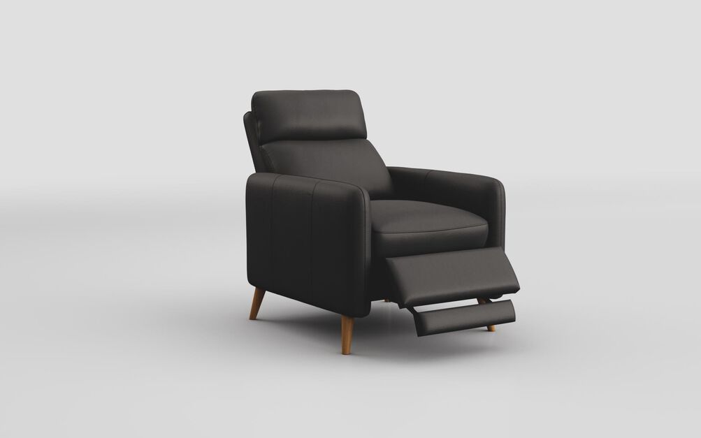 Bellaria Push Back Armchair, MACADAMIA-BLACK-910 Bellaria Push Back Armchair | Bellaria Sofa Range | ScS