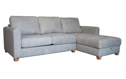 Living Aisling Fabric Right Hand Facing Chaise Storage Sofa Bed | Aisling Sofa Range | ScS