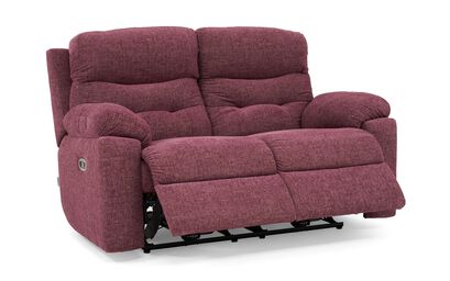 Belmar Fabric 2 Seater Power Recliner Sofa with Head Tilt & Lumbar | La-Z-Boy Belmar Sofa Range | ScS