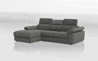 Quercioli 3 Seater Sofa with Sliding Footrest & Left Hand Facing Storage Lounger | Quercioli Sofa Range | ScS