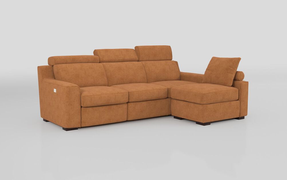 Crostolo 3 Corner 1 Left Hand Facing Power Recliner and Right Hand Facing Chaise Sofa | Crostolo Sofa Range | ScS
