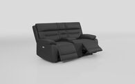 Fenton 2 Seater Power Recliner Sofa with Media Console, DALIA-ORANGE-230 Fenton 2 Seater Power Recliner Sofa with Media Console | Fenton Sofa Range | ScS