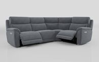 Tiverton 2 Corner 1 Power Double Sofa with Head Tilt, DALIA-YELLOW-130 Tiverton 2 Corner 1 Power Double Sofa with Head Tilt | Tiverton Sofa Range | ScS