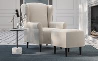 Celletta Ottoman, ARABIS OPTICAL WHITE 000 Celletta Ottoman | Celletta Sofa Range | ScS