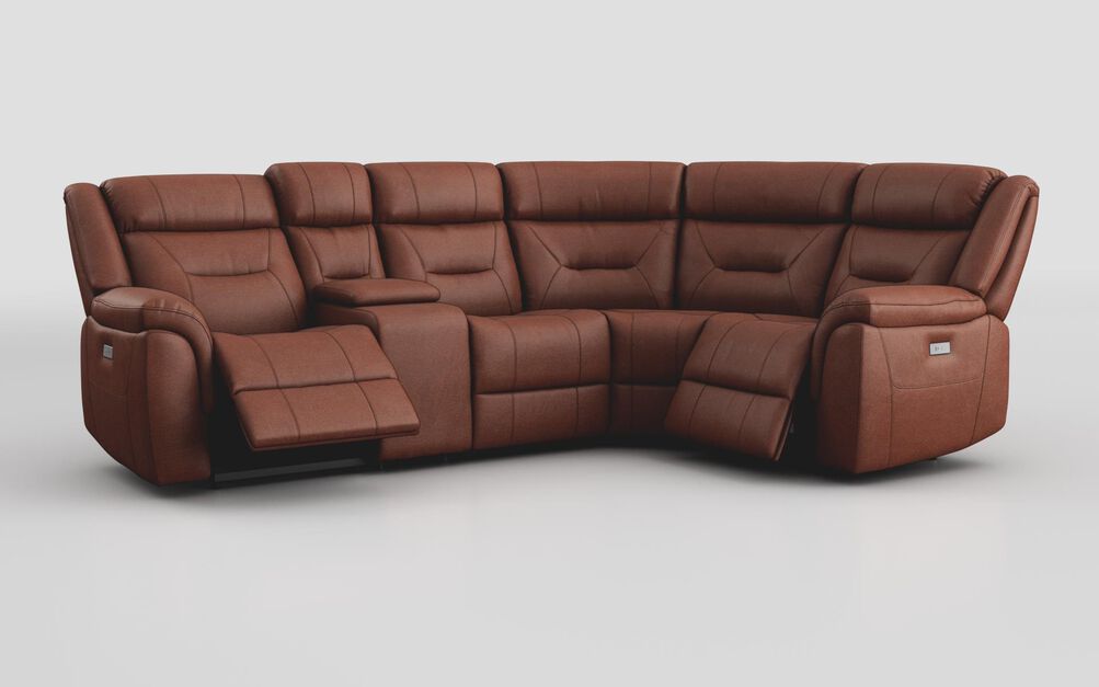 Ainsdale 2 Corner 1 Power Sofa with Console | Ainsdale Sofa Range | ScS