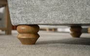 Aurora Fabric Banquette Footstool Aurora Fabric Banquette Footstool