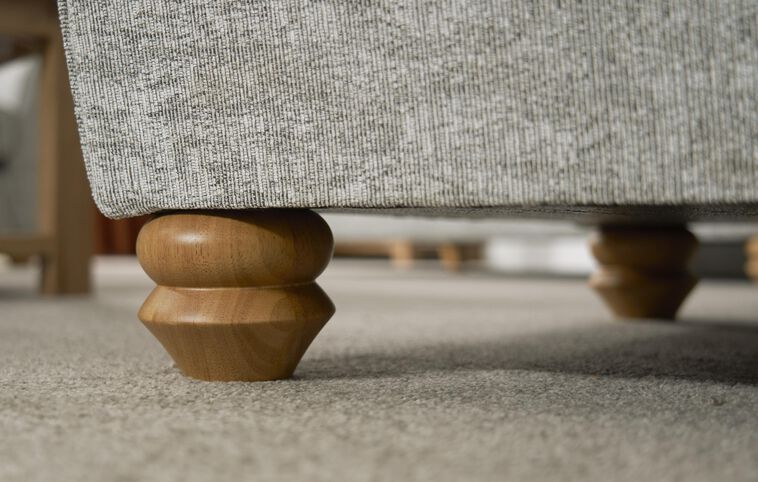 Aurora Fabric Banquette Footstool Aurora Fabric Banquette Footstool