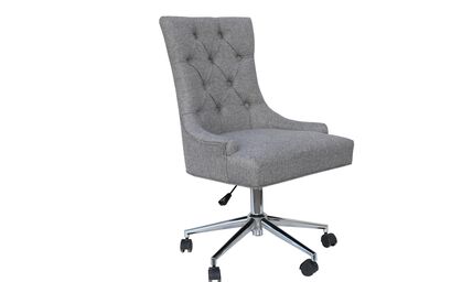 Brooklyn Light Grey Button Back Office Chair | Brooklyn Furniture Range | ScS