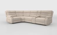 Fenton 1 Corner 3 Sofa with Media Console | Fenton Sofa Range | ScS