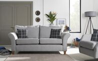 Hugo Fabric 1 Corner 3 Left Hand Facing Chaise Scatter Back Sofa, HILTON COLLECTION GREY 1 Hugo Fabric 1 Corner 3 Left Hand Facing Chaise Scatter Back Sofa | Hugo Sofa Range | ScS
