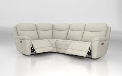 Eldwick 1 Corner 3 Power Sofa with Head Tilt & Lumbar | Eldwick Sofa Range | ScS