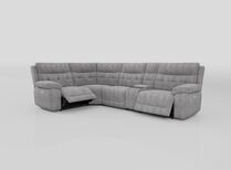 Belford 1 Corner 3 Power Recliner Sofa with Media Console | Belford Sofa Range | ScS