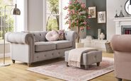 Living Abbey Fabric 3 Seater Sofa Living Abbey Fabric 3 Seater Sofa
