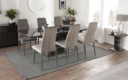 Sisi Italia San Pietro 1.6m Extending Dining Table & 6 Chairs
