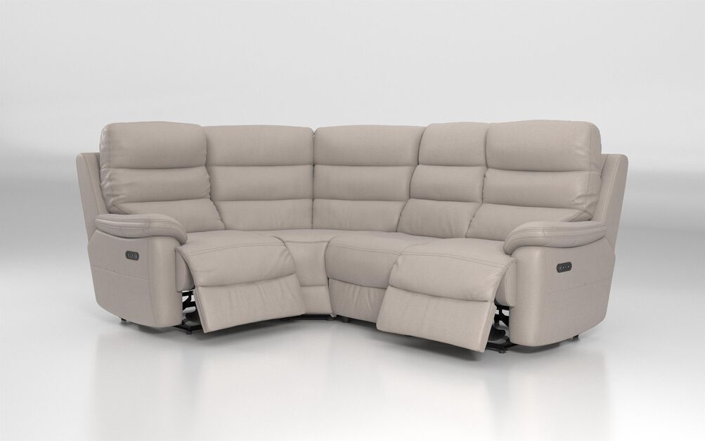 Ossett 1 Corner 2 Power Sofa with Head Tilt | Ossett Sofa Range | ScS