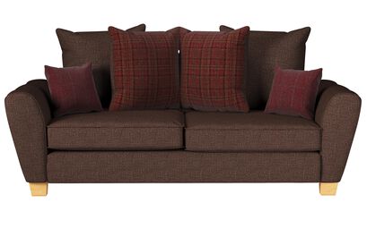 Theo Fabric 3 Seater Scatter Back Sofa | Theo Sofa Range | ScS