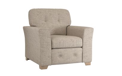 Hartley Beige Fabric Standard Chair | Hartley Sofa Range | ScS
