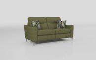 Paradiso Fabric 2 Seater Sofa, SUAVE COLLECTION OLIVE Paradiso Fabric 2 Seater Sofa | Paradiso Sofa Range | ScS