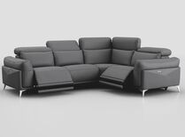 Gattolino 2 Corner 1 Power Sofa with Manual Head Tilt | Gattolino Sofa Range | ScS