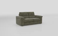 Crociale 2 Seater Power Recliner Sofa, CAMEDRIA GREEN 610 Crociale 2 Seater Power Recliner Sofa | Crociale Sofa Range | ScS