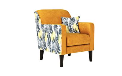Botanicals Ferndale Fabric Patterned Accent Chair | Ferndale Sofa Range | ScS